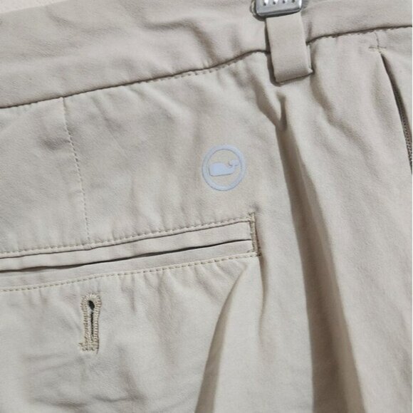 Vineyard Vines Jim Nantz men Khaki golf pants size 33x30 - Picture 3 of 7